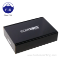 Printing black matte eco friendly mailer shipping box